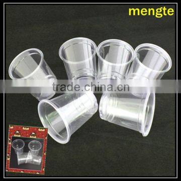 Hot sale disposable plastic clear tea cup
