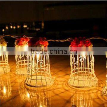 new product colorful birdcage LED Light Holiday Light garden lamp for Christmas Party for Room Home