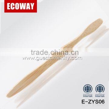 Hot Sales Bamboo Disposable Hotel Toothbrush Biodegradable Tooth Brush photo-5