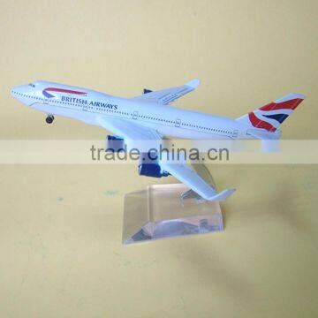 Metal airplane model,boeing747 aircraft model