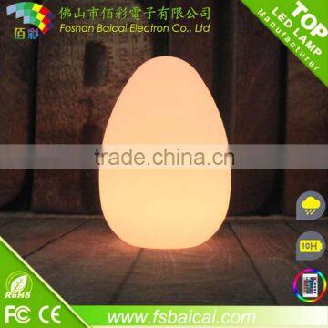 Rechargeable cordless decorative LED table lamp / LED color changing ball light outdoor