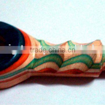 Coloured Wood Mini Pipe