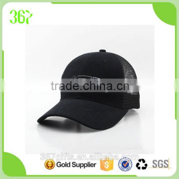 Top Quality Six Panel 3D Embroidered Men Adjustable Mesh Cap