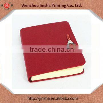 Promotional Leather Notebook with Ornamentation