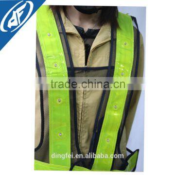 cheap Custom logo led Reflective safety vest , reflective clothing , reflective vest