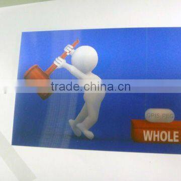 Premium Window Sticker Lenticular Poster