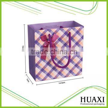 Custom made glossy pink luxury Paper Shopping Bags, Paper gift bags