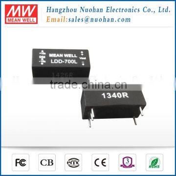 constant current led driver/ Meanwell LDD-700L 700mA DC-DC Constant Current LED driver/ip67 led driver