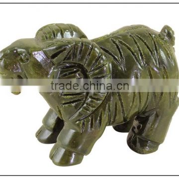 Auspicious Jade Feng Shui goat, sheep statue