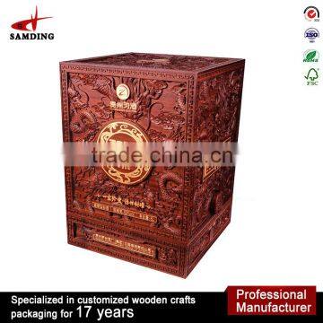 Laser Engraving Wooden Box