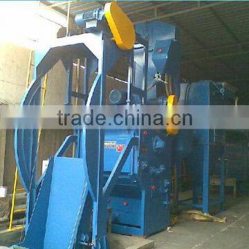 Q3210 crawler type blasting machinery/Strong cleaning effect Q32 apron shot blasting machine made in China