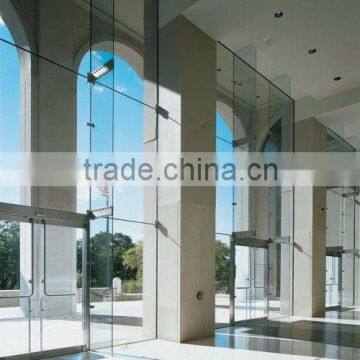 Guangyao Glass 12mm toughened glass price for curtain wall window wall