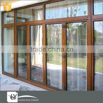 Cheap aluminum frame with glasses big entrance door and window for hot sale