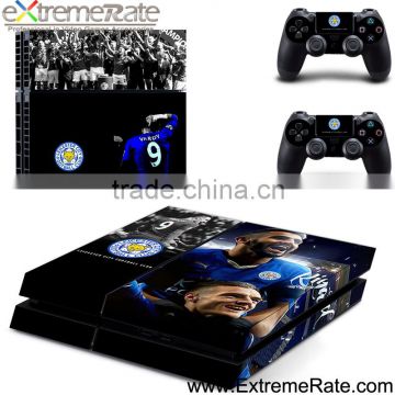 Custom skin with no MOQ for Playstation 4 wholesale vedio game accessories football star skins for PS4 controller stickers