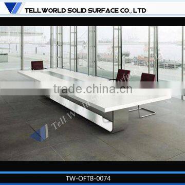 contemporary meeting table modern conference room table TW-OFTB-0074