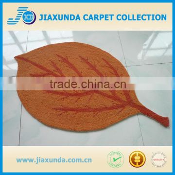 Factory Selling Leaf Shaped Flooring Home Decor Kids Rug photo-4