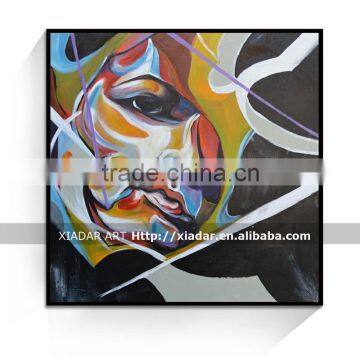 Wall Art abstract modern figure portrait face canvas painting