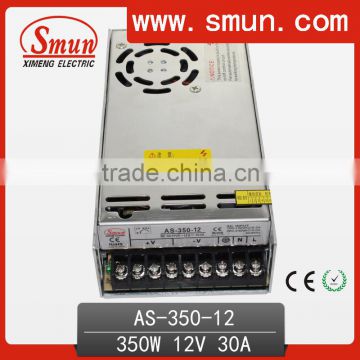 Small Volume 350W 12V 30A LED Power Supply For LED Strip