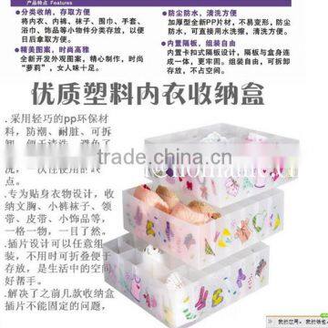 Pp cute underwear storage box for sale