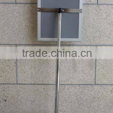 Alibaba China Supply Aluminium Sign Holder Stands