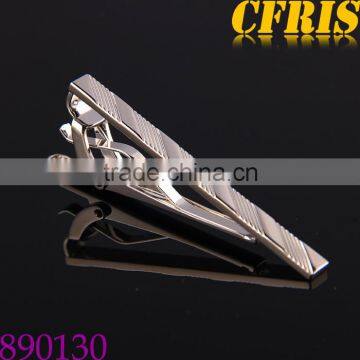 wholesale blank stripe tie clips