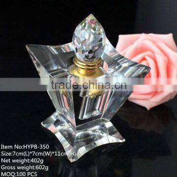 Newest Fashionable Crystal Perfume Wedding Gift Bottle