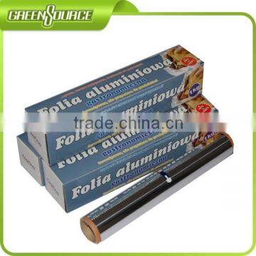 small aluminum foil roll