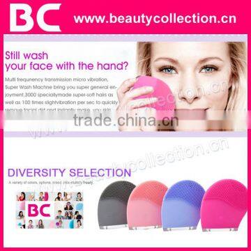 BC-1329 Hot Sell Home Use Waterproof Silicone Cleanser Brush