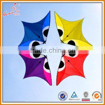 delta kite with fish shape