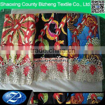 2016 wholesale african lace holland fabrics switzerland made wax fabric