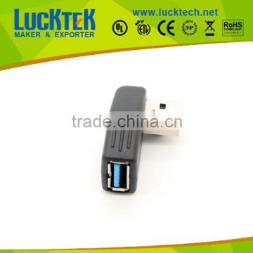 USB 3.0 Right Vertical angled adapter M/F