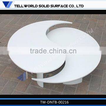 Chinese Taichi fancy modern design restaurant dining table