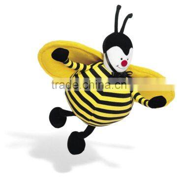 St Christmas gift cute bee flying PP cotton stuffed toy