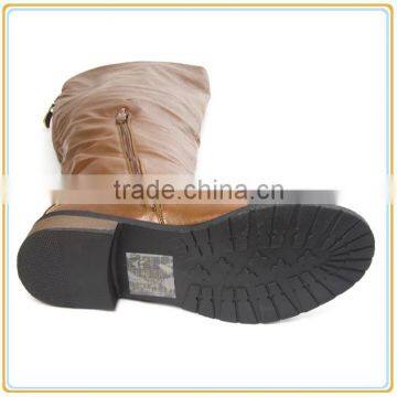 Sexy Ladies Round Toe Boots Women Over the Knee Riding Flat Boots photo-4