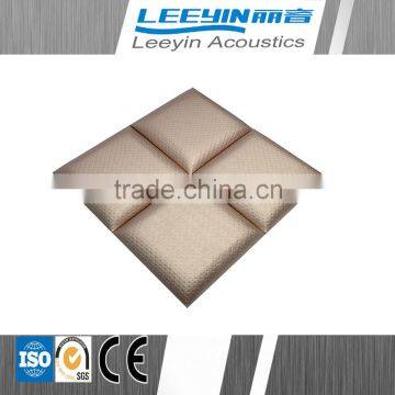 Interior decoration soft shell fabric interior wall paneling