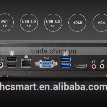 2016 Hot Cheap Haswell Gen4th X86 Win 7 i5 4200u Industrial Fanless 4k Mini pc