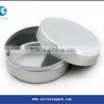 Silver Iron Cylindric Box Blank Customized Packing Boxes With High Quality For Export