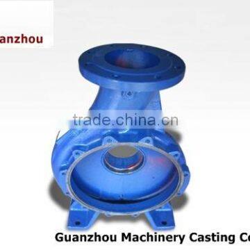 custom 2014 hot sell Water pump parts/cast iron parts/Grey iron pump