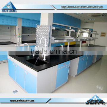 Epoxy resin spraying Full Steel Laboratory Working bench Lab Furniture