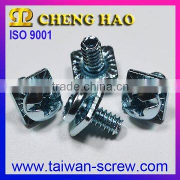 High Quality SEMS Screw With Square Washer
