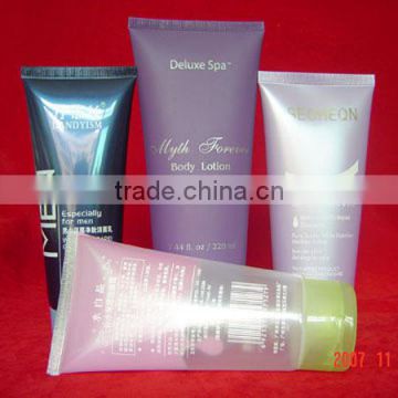 oval hand cream packaging tube/PE material