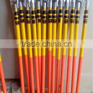 Telescopic High Voltage Operating Rod Stick, Fiberglass Hot Stick