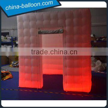 Portable 2.4*2.4*2.4M Inflatable Photo Booth, Inflatable White Tent Hot Sale