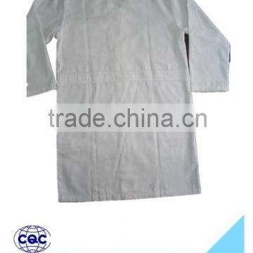 cheap white disposable hospital lab coat uniform