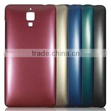 Metallic Look Hard PC Back Cover Case for Xiaomi Mi4 M4