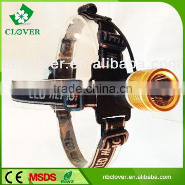 Light range 15 meters high power led diving headlamp for outdoor