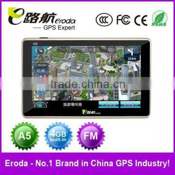 Touch Screen 7" Gps Navigator, 800*480 pixels,600MHz, 128MB, Bluetooth,WIFI