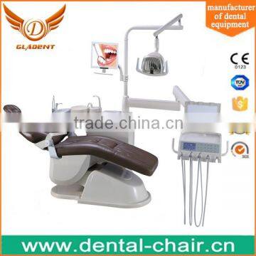 Gladent Most comfortable and soft leather cushion dental chair unit