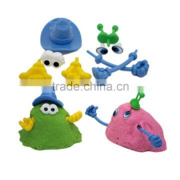 Assorted Colors ,moving Soft Sand Molds,moving Sand Play Toys Plastic Monster Sand Molds Tools photo-3
