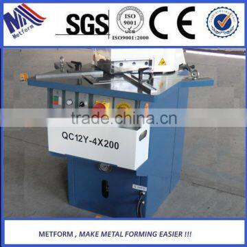 90 degree angle notching machine for aluminum sheet